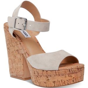 Steve Madden Jess Cork Sandals